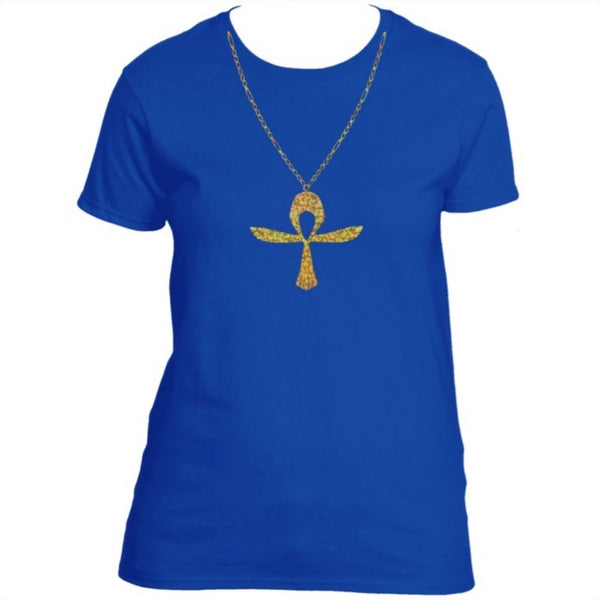 Holographic Ankh Chain (Gold)