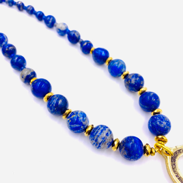 Blue Lapis Lazuli Ankhlace™