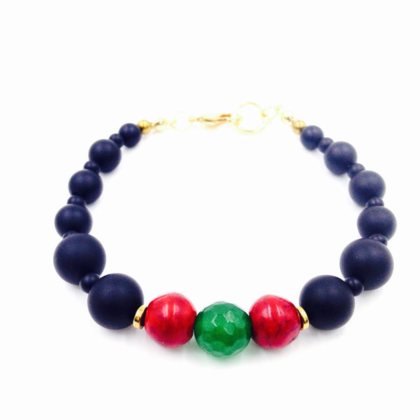 Unapologetically African Ankhlace & Bracelet Set