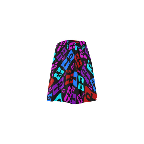 Ankhlife™ (Multicolor) Mini Skirt