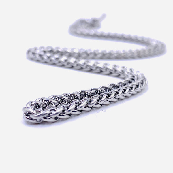 2MM Rope Chain - 18k Gold or Stainless Steel