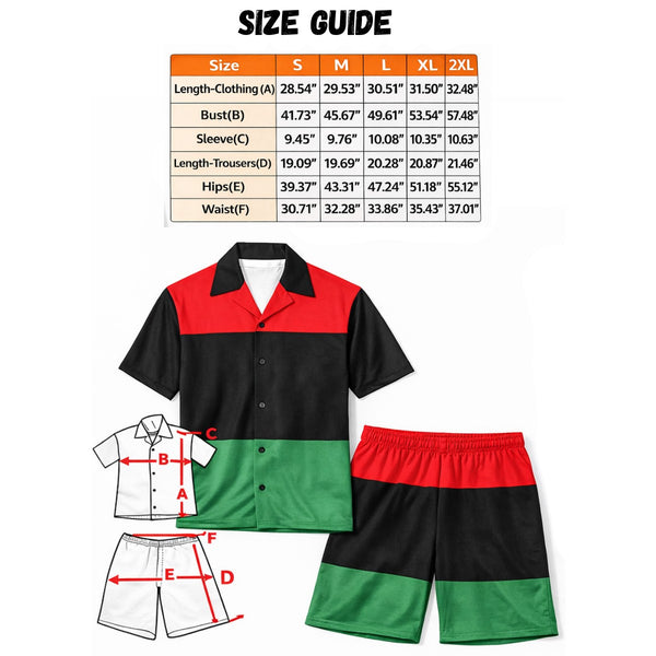 RBG Short Sleeve/Shorts Pajama Set