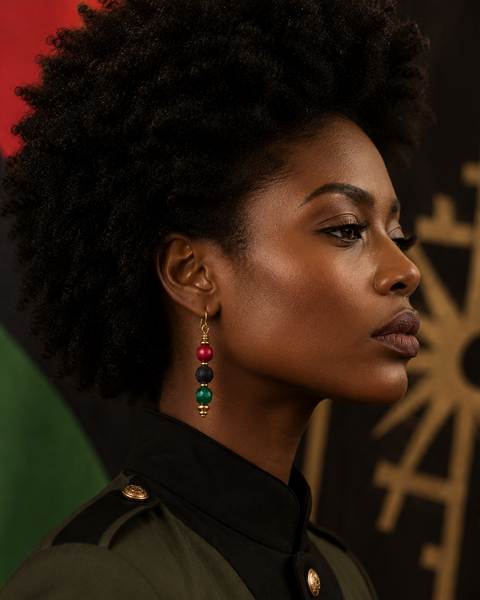 RBG Gemstone Earrings