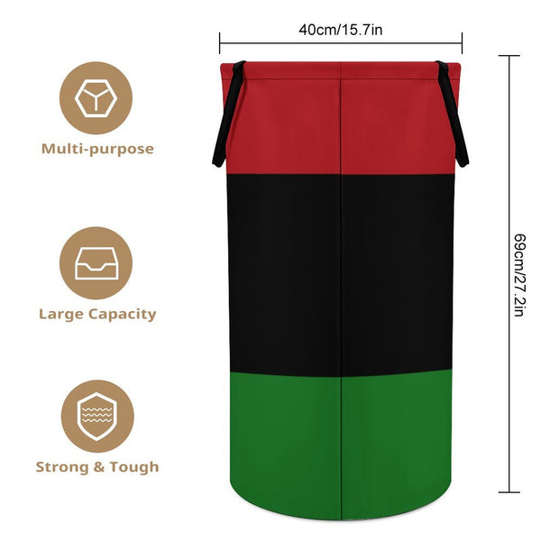Pan African RBG Large Laundry Basket
