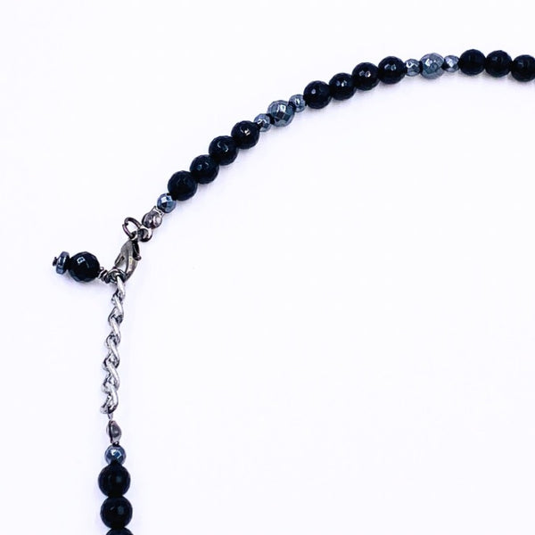 Midnite Onyx Minimalist Ankhlace™ (Black Hematite)