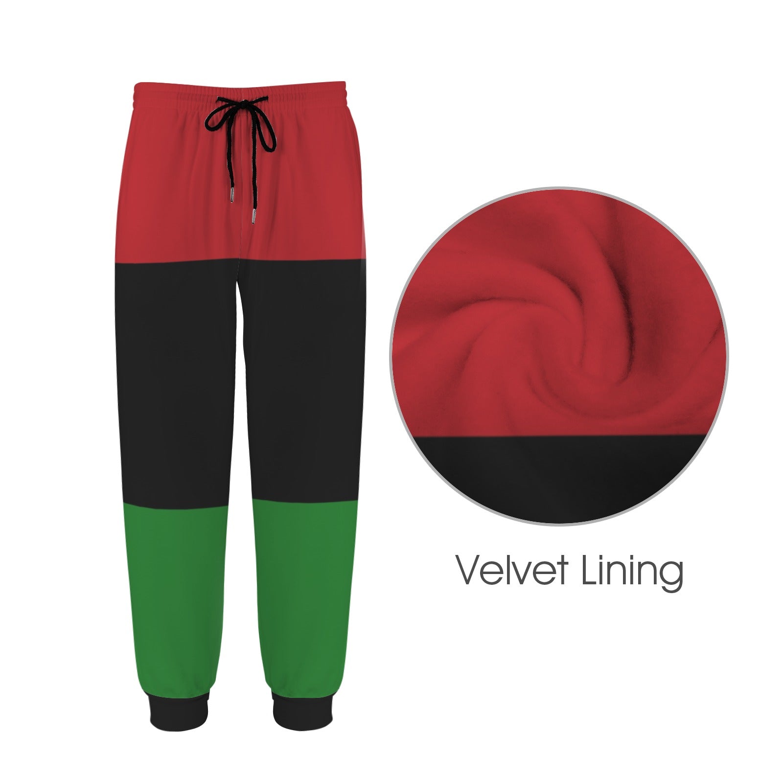 RBG Men's Fleece Casual Sweatpants