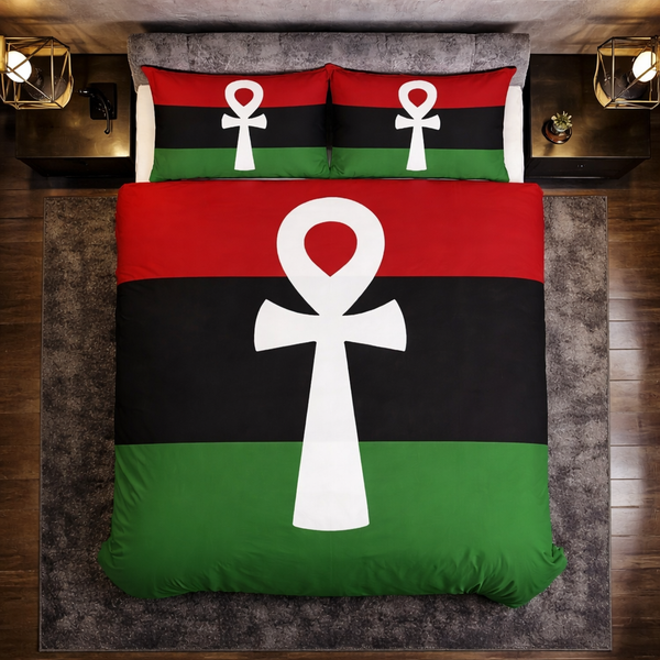 RBG Ankh Duvet Cover 3 Piece Microfiber Bedding Set