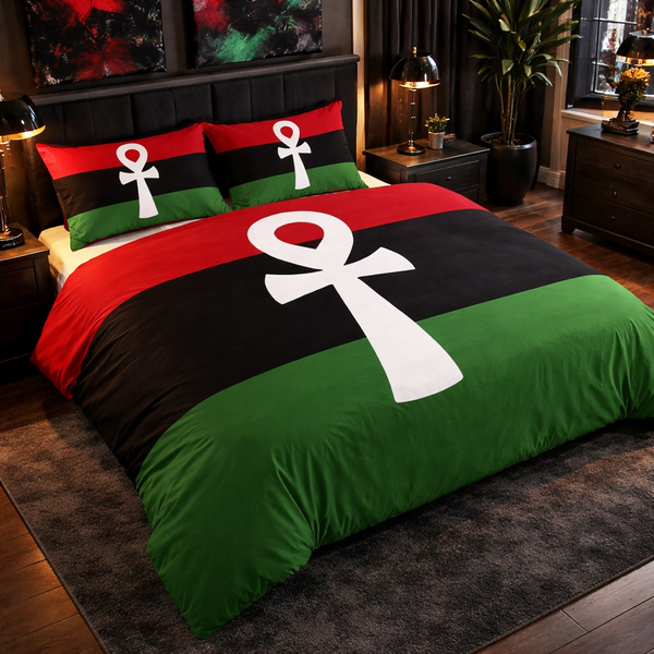RBG Ankh Duvet Cover 3 Piece Microfiber Bedding Set