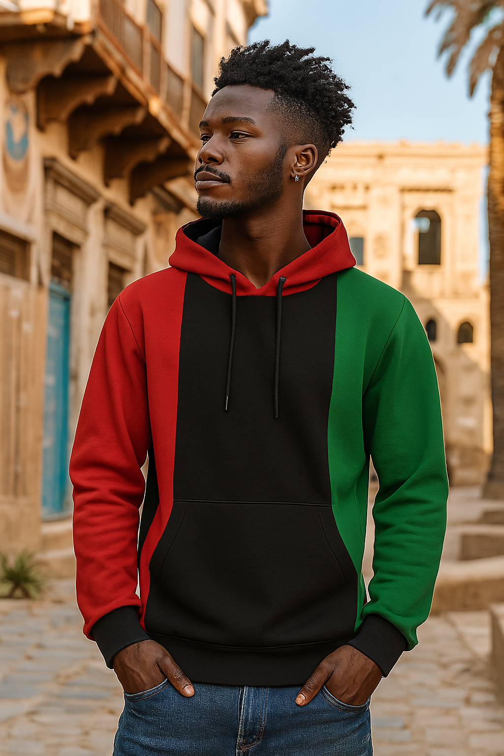RBG Men's Long Sleeve Fleece Hoodie