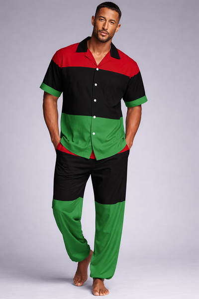 RBG Short Sleeve/Pants Pajama Set