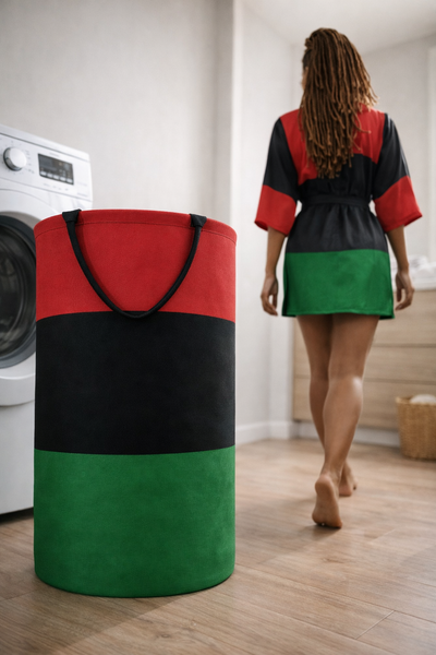 Pan African RBG Large Laundry Basket