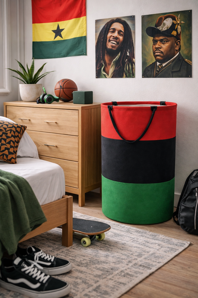 Pan African RBG Large Laundry Basket
