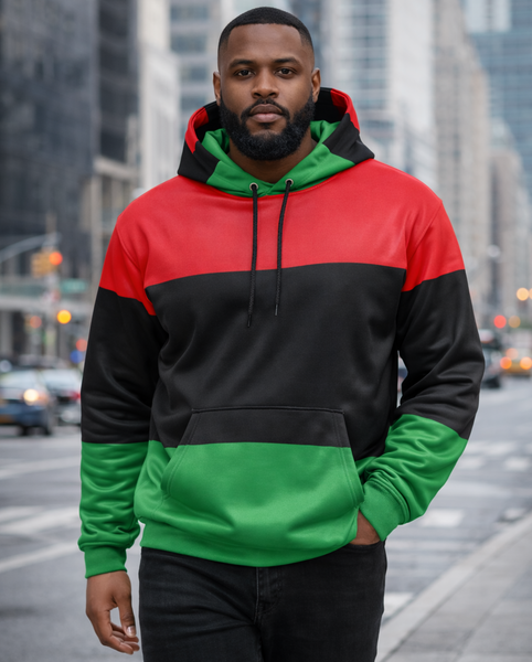 RBG - PAN AFRICAN FLAG Hoodie (Up to Size 6XL)