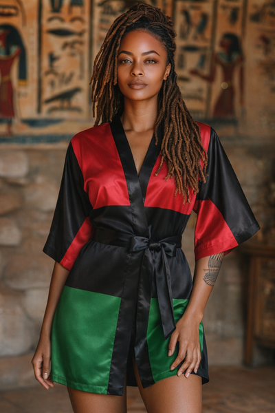 RBG Kimono Style Lounge Robe