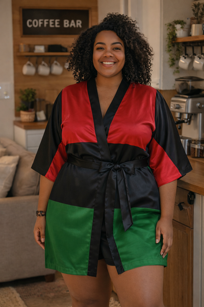 RBG Kimono Style Lounge Robe