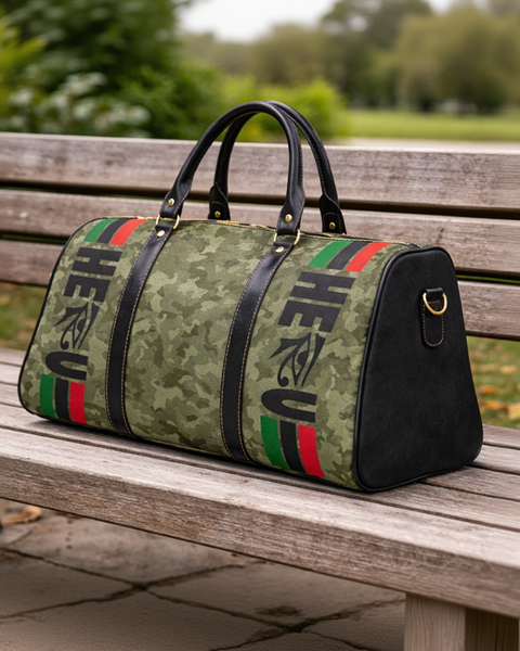HRU™ RBG CAMO Travel Bag (Large)