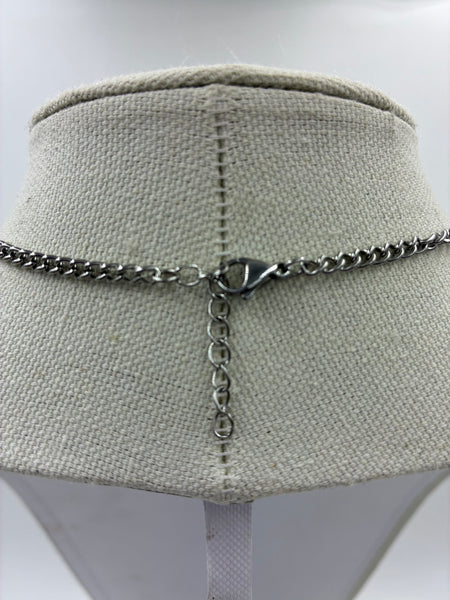Rosary Style Ankh Necklace - Triple Ankhlace™ (Black Onyx)