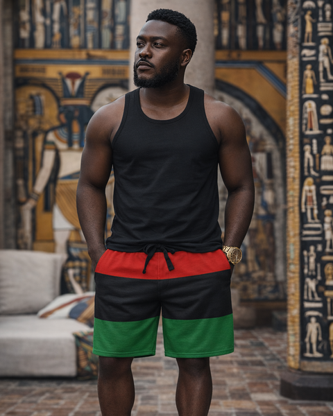 Pan African RBG - Casual Shorts ( 9" Inseam)