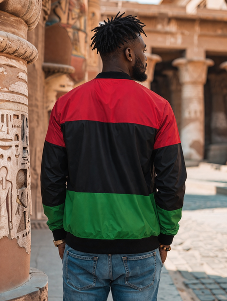 Nu Garveyite Ankh Track Jacket I (Up to Size 5XL)