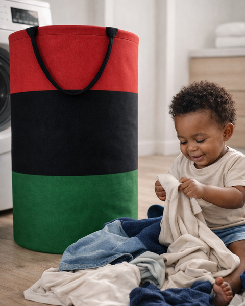 Pan African RBG Large Laundry Basket