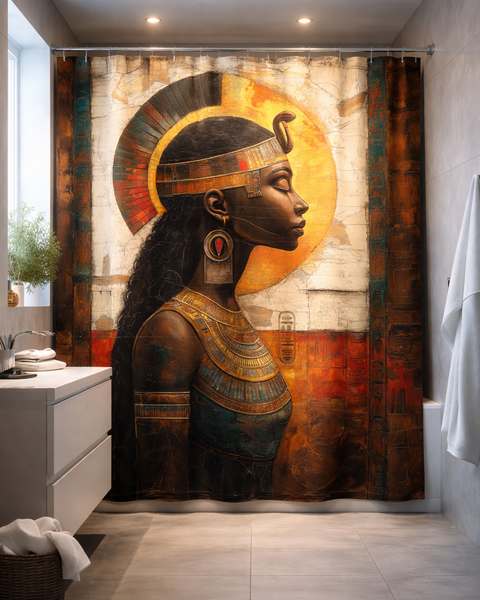 SUN RA GODDESS SHOWER CURTAIN 1 