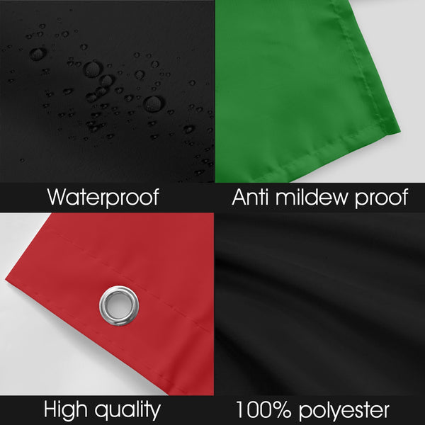 RBG Shower Curtain 72" x 72"