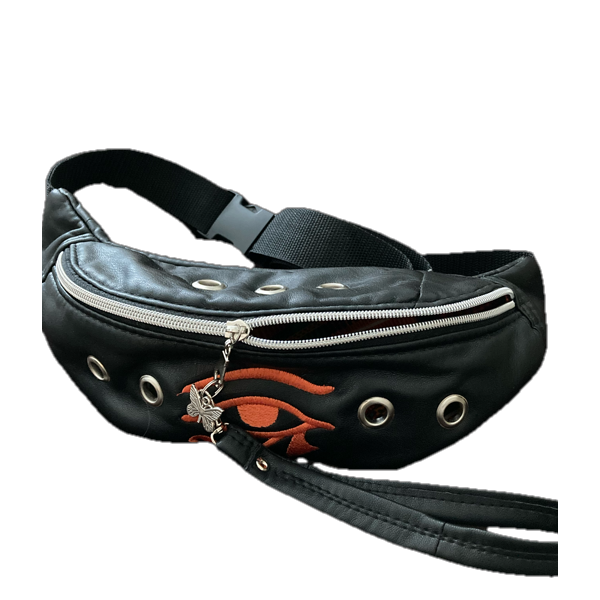 The “Third Eye” Lambskin Leather Zippered Bag
