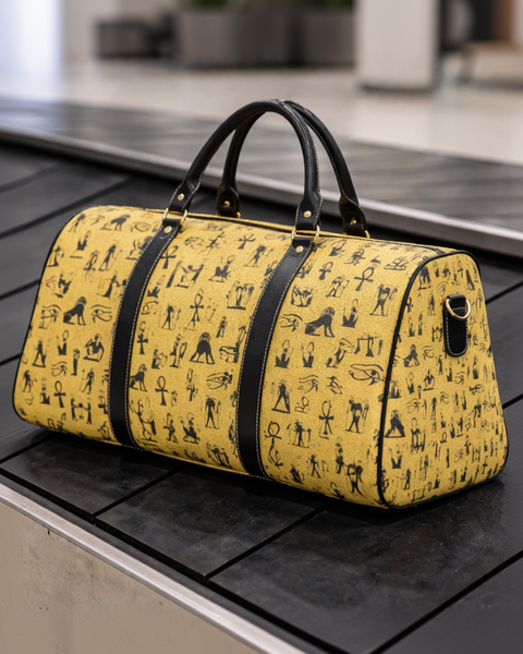 egyptian heiroglyphic travel bag