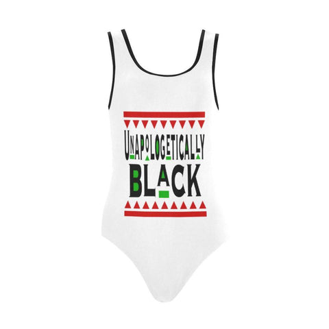 Unapologetically Black 1PC Classic Bathing Suit