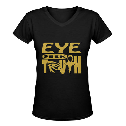 Eye Seek Truth™ Women's Deep V-Neck