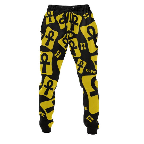 Ankh Life (Yellow) Jogger Pants