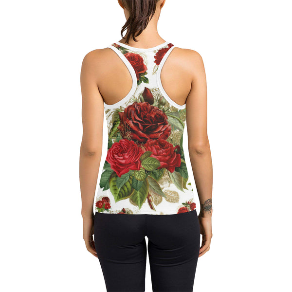 Rose Collection Women's Racerback Tank Top