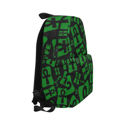 Ankh Life (Green) Classic Backpack