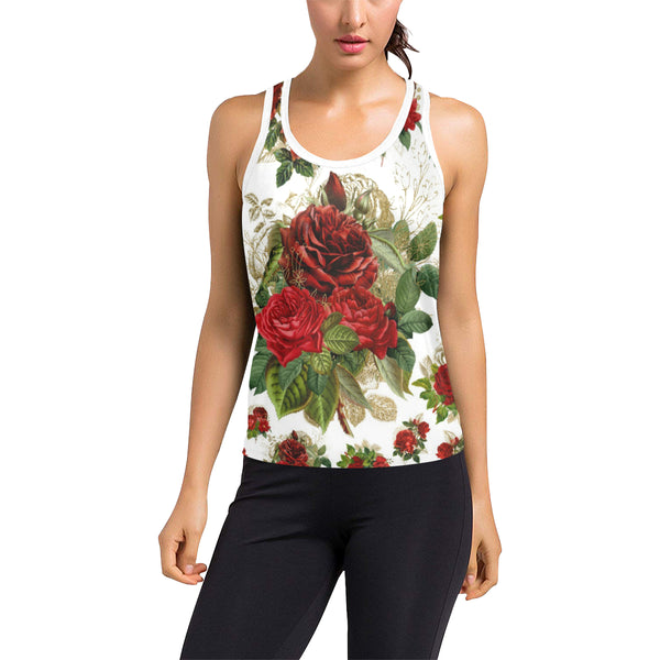 Rose Collection Women's Racerback Tank Top