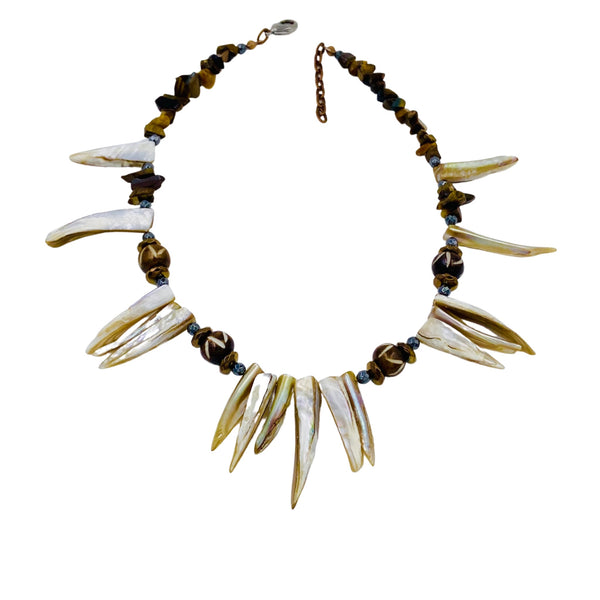 Ivory Tribal Necklace