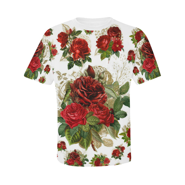 Rose Collection™ Soft Print Tee w/ Chest Pocket