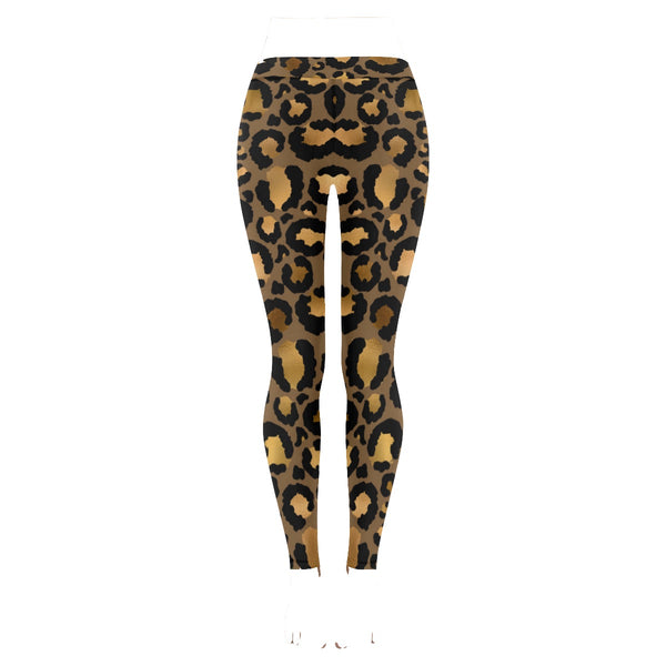 Leopard (Brown/Gold) Leggings