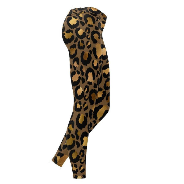 Leopard (Brown/Gold) Leggings