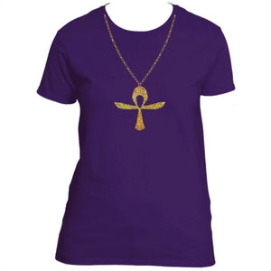 Holographic Ankh Chain (Gold)