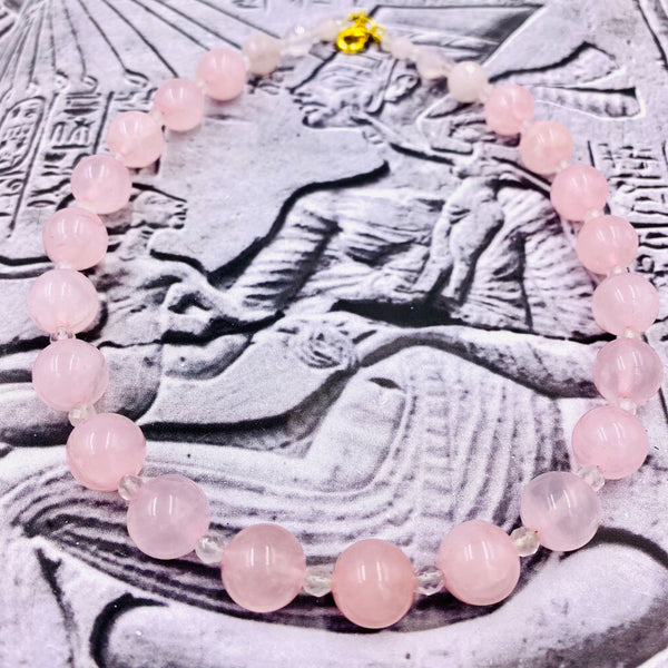 Rose Quartz Choker Necklace