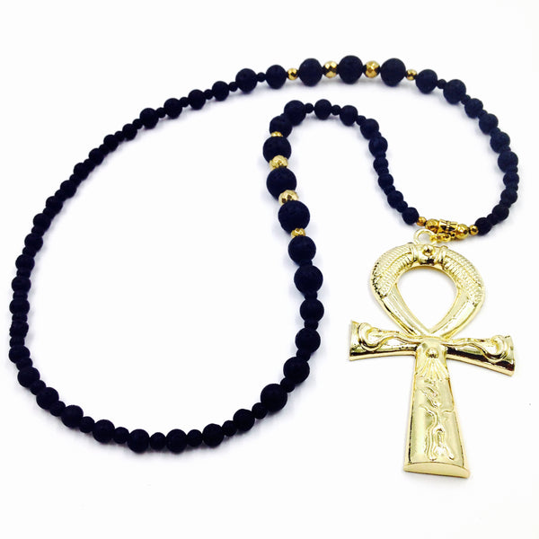 Lava Stone Ankhlace™ of Life & Spirit