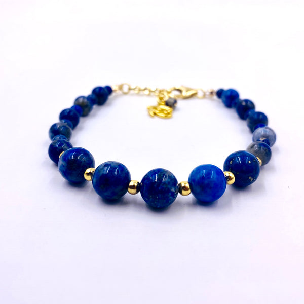 Lapis Lazuli Bracelet w/ Eye of Heru