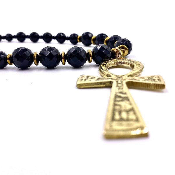 Onyx {Faceted} Ankhlace™