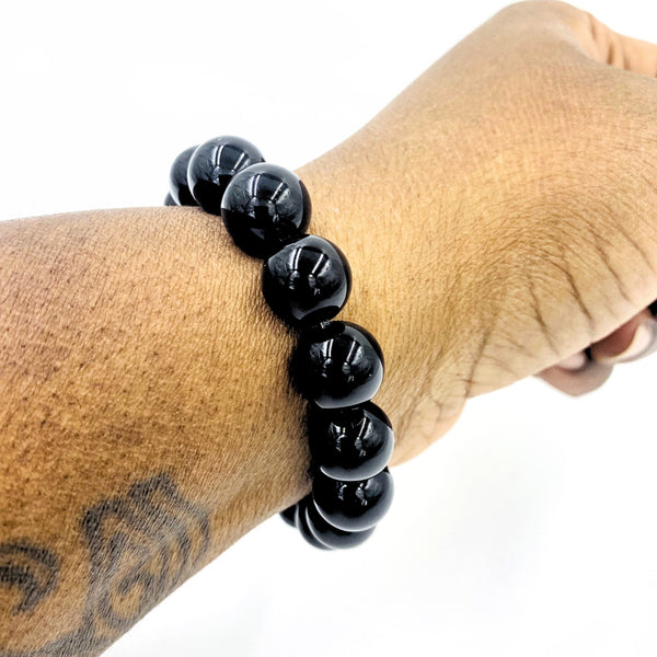 Black Onyx Jumbo Bracelet